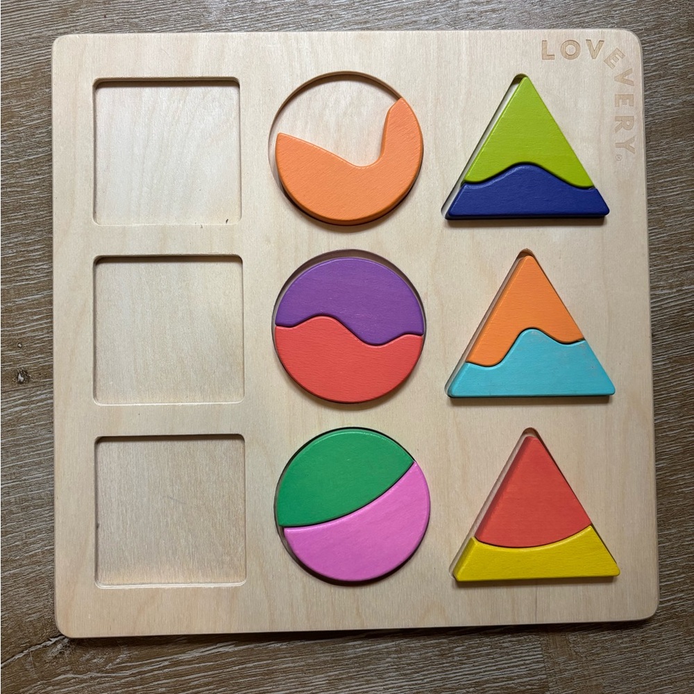 Lovevery - Land & Sky Two Part Puzzle Board